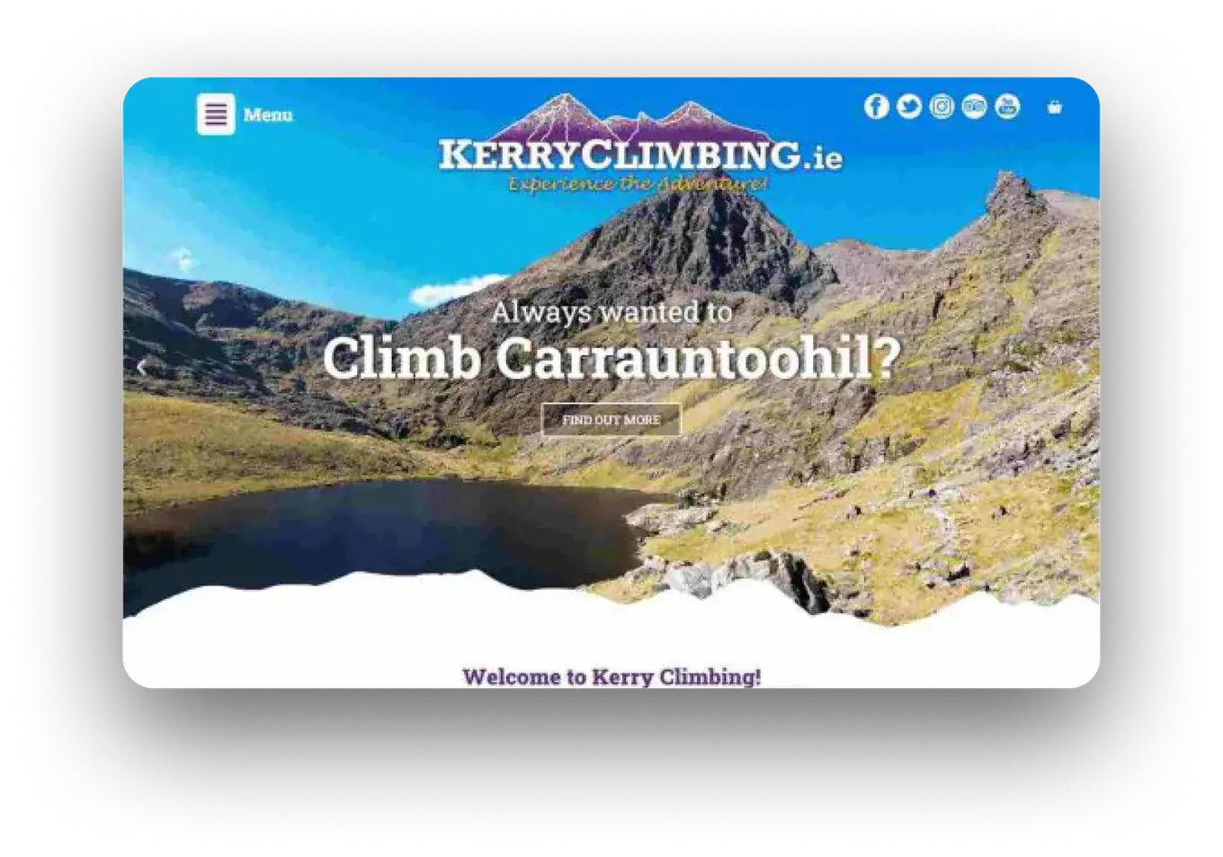 KerryClimbing website